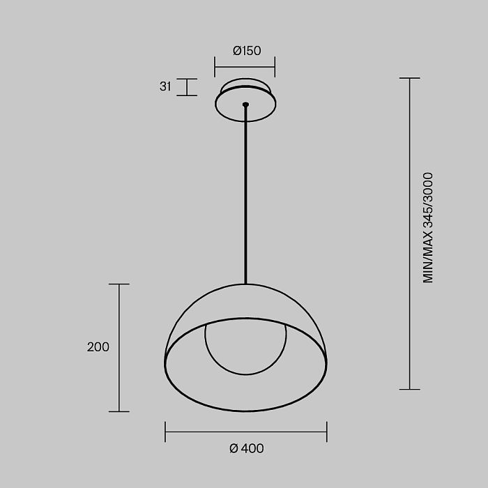 Maytoni MOD472PL-L20B3K