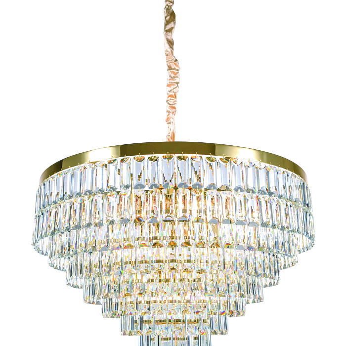Люстра NewRgy 2752E/18A GOLD+CLEAR