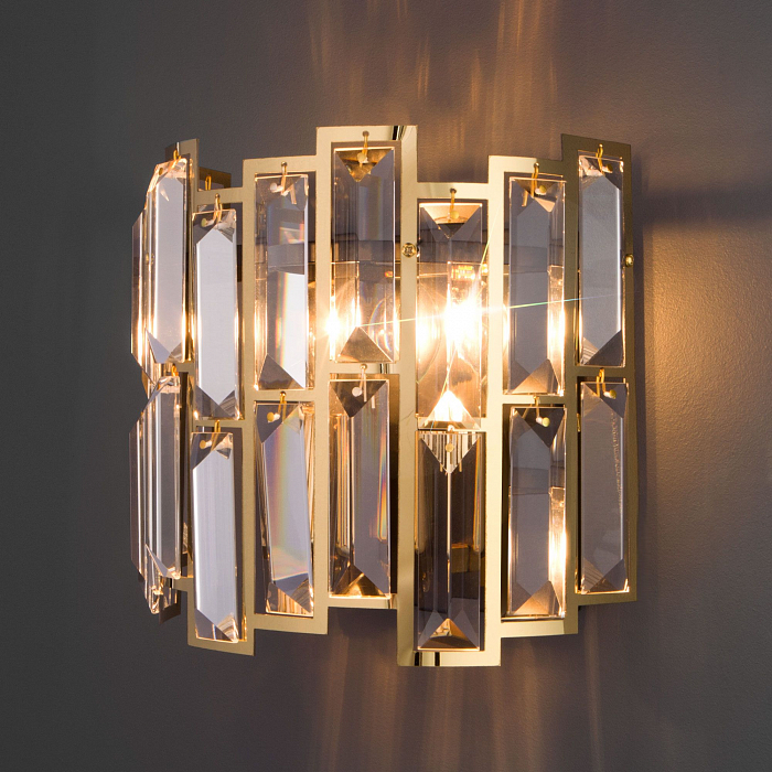 Светильник Bogate's 339/2 золото / черный