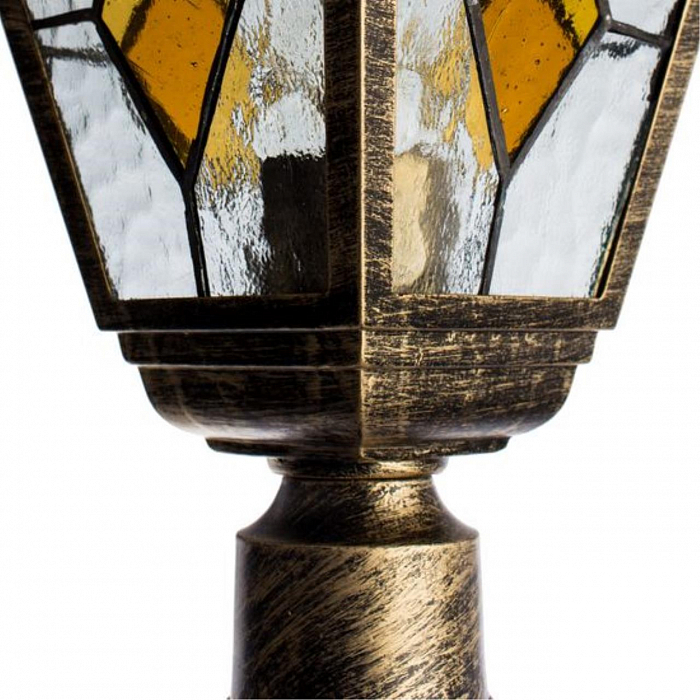 Уличный светильник на столбе ARTE LAMP A1017PA-1BN