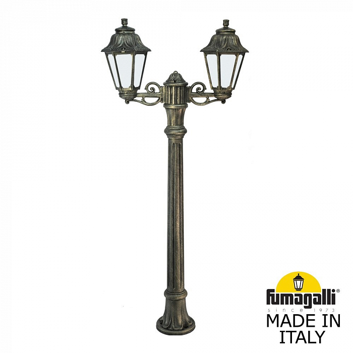 Уличный светильник на столбе Fumagalli E22.163.S20.BYF1R