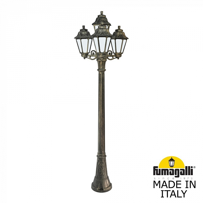 Уличный светильник на столбе Fumagalli E22.158.S31.BYF1R