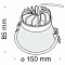Светильник встраиваемый Technical DL039-L15W4K
