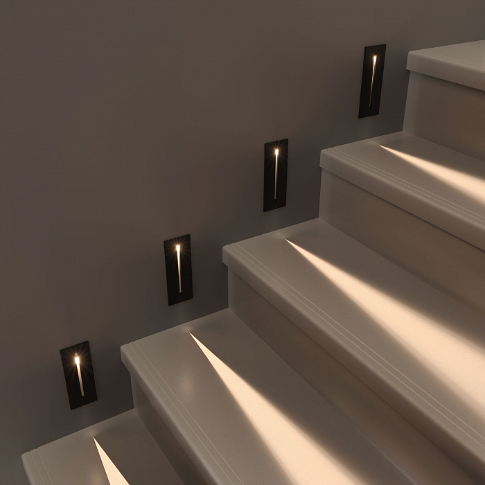 Интерьерная подсветка для лестниц Elektrostandard 40108/LED черный