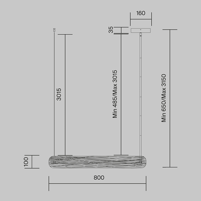 Maytoni MOD439PL-L20BSK